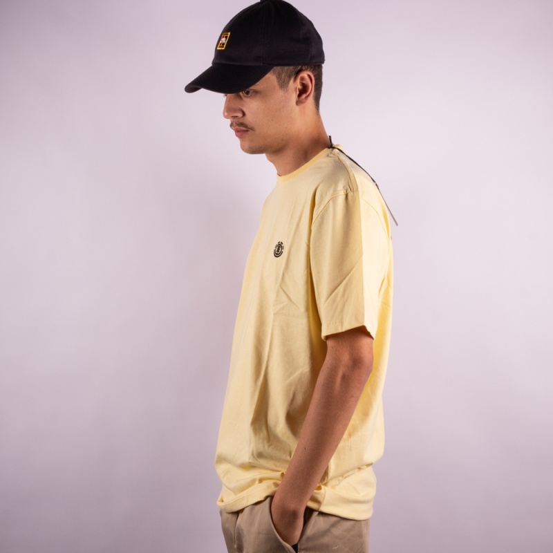 Camiseta Element Basic Crew Amarelo