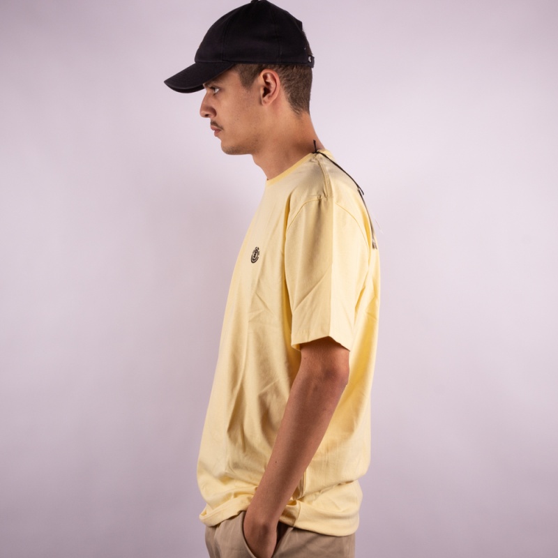 Camiseta Element Basic Crew Amarelo