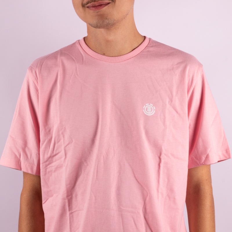 Camiseta Element Basic Crew Rosa