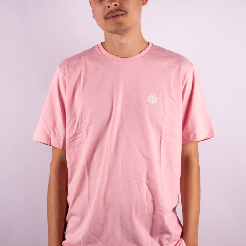 Camiseta Element Basic Crew Rosa