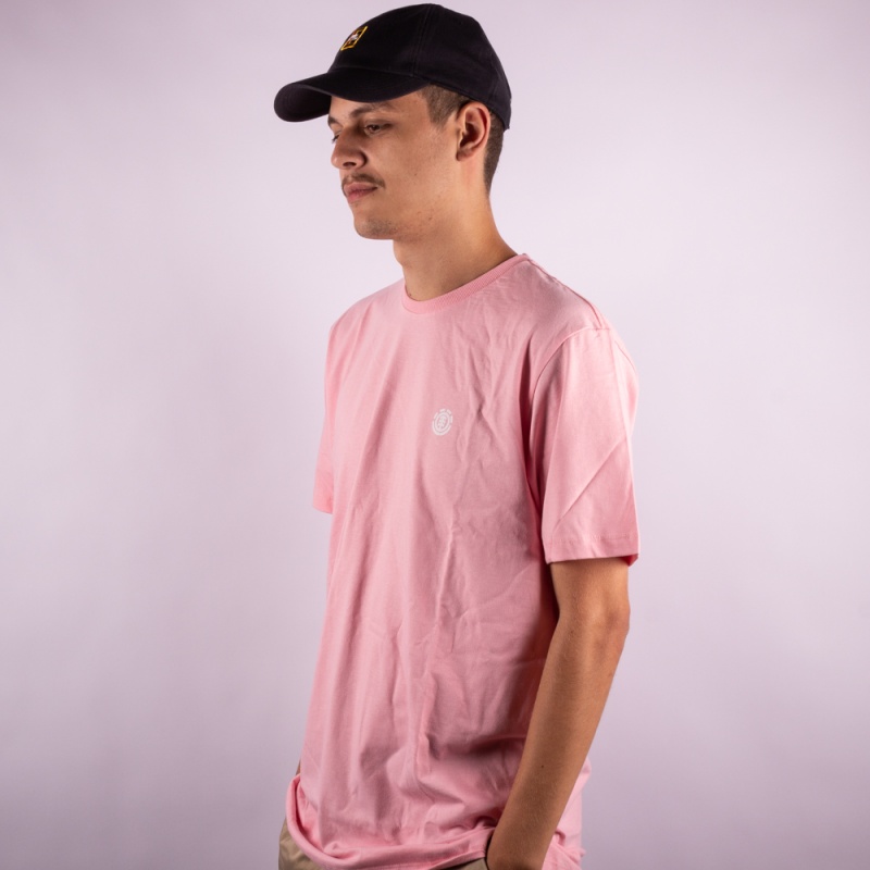 Camiseta Element Basic Crew Rosa