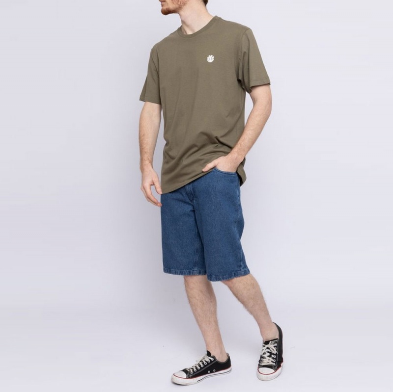 Camiseta Element Basic Crew Verde