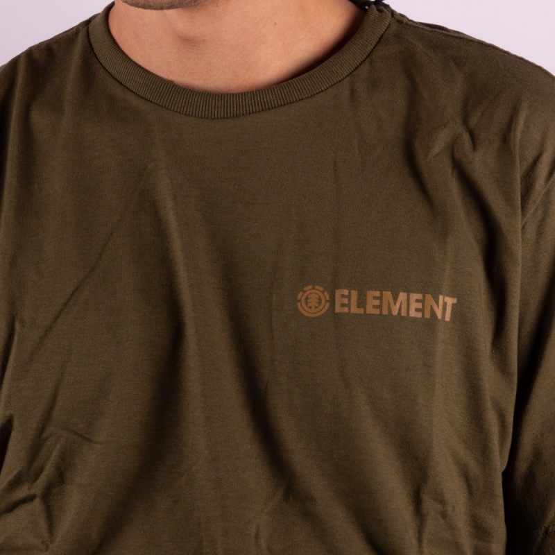 Camiseta Element Blazin Chest Verde