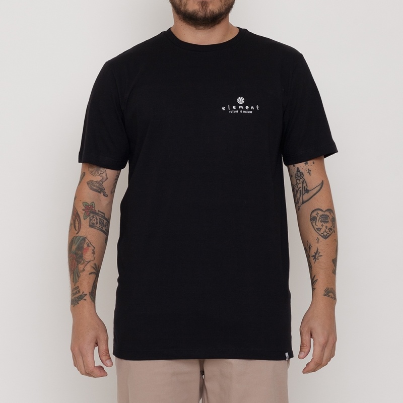 Camiseta Element Decorous Preto