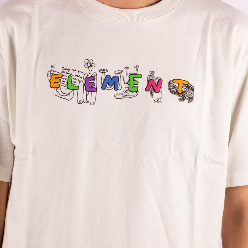 Camiseta Element Galaxy Cookie Branco