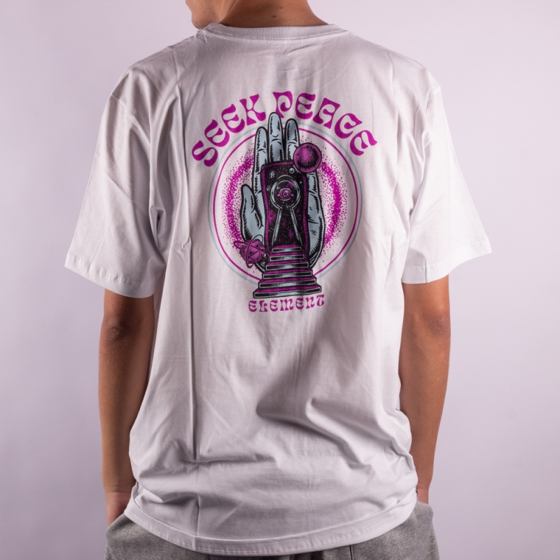 Camiseta Element Seek Peace Branco