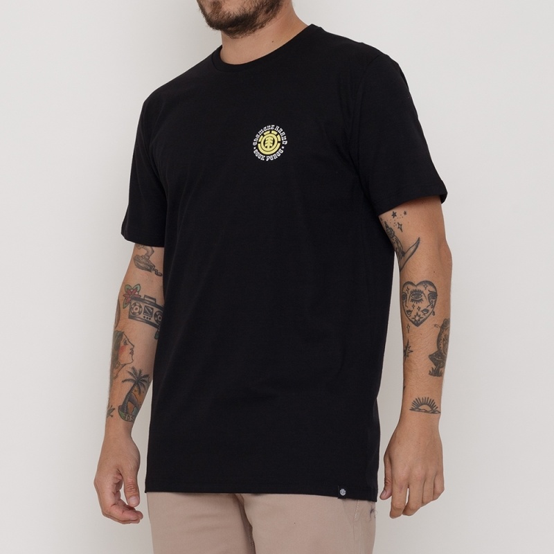 Camiseta Element Seek Peace Preto