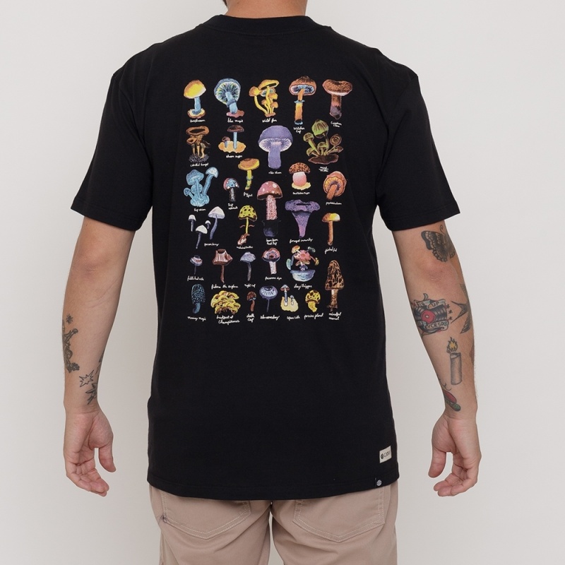 Camiseta Element Shroom Guide Preto