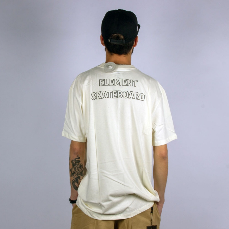 Camiseta Element Skateboard Branco
