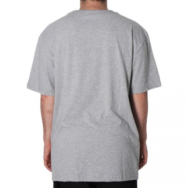 Camiseta Grizzly Clownin SS Cinza Claro