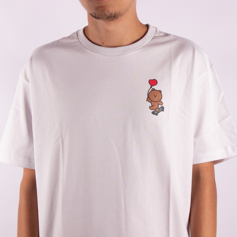 Camiseta Grizzly Float On Branco