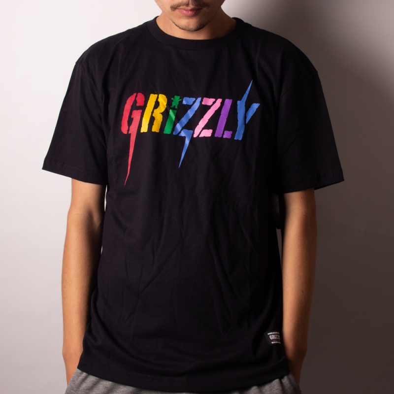 Camiseta Grizzly Incite Preto
