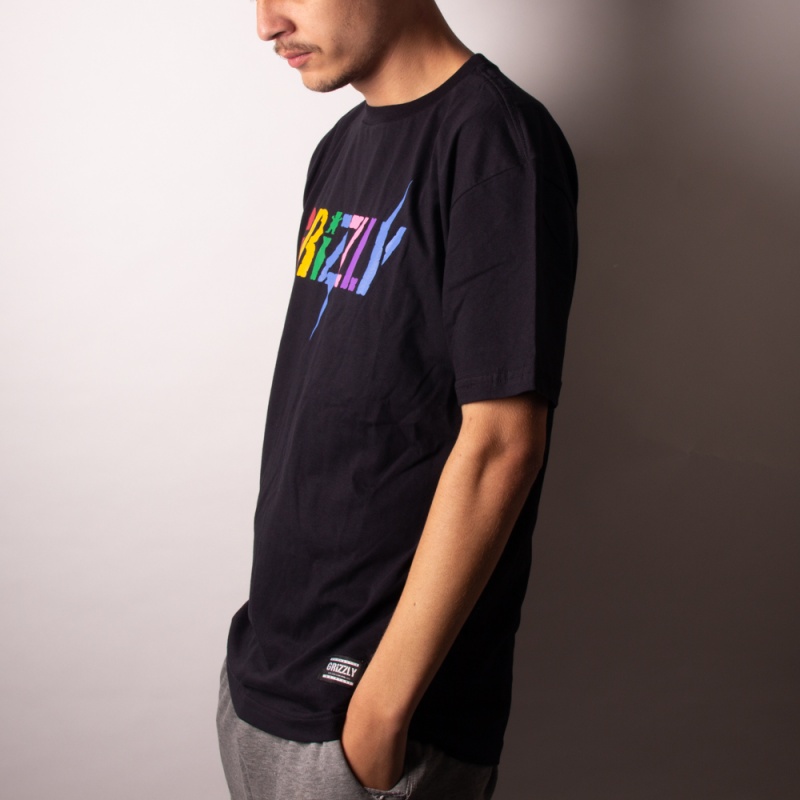 Camiseta Grizzly Incite Preto