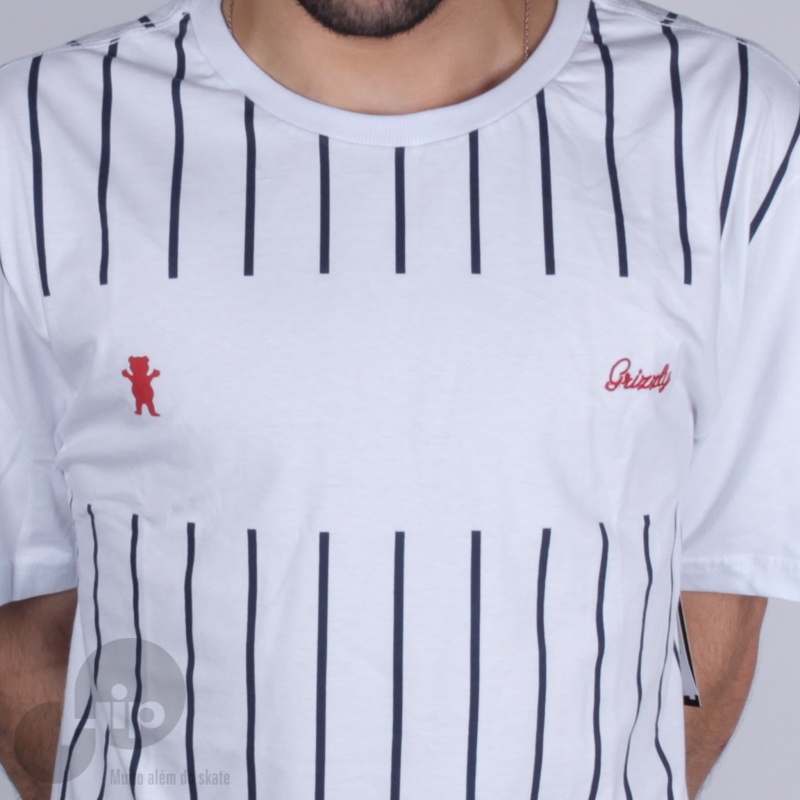 Camiseta Grizzly Midfilder Branca