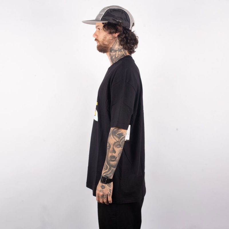 Camiseta Grizzly Peace Bear Preto