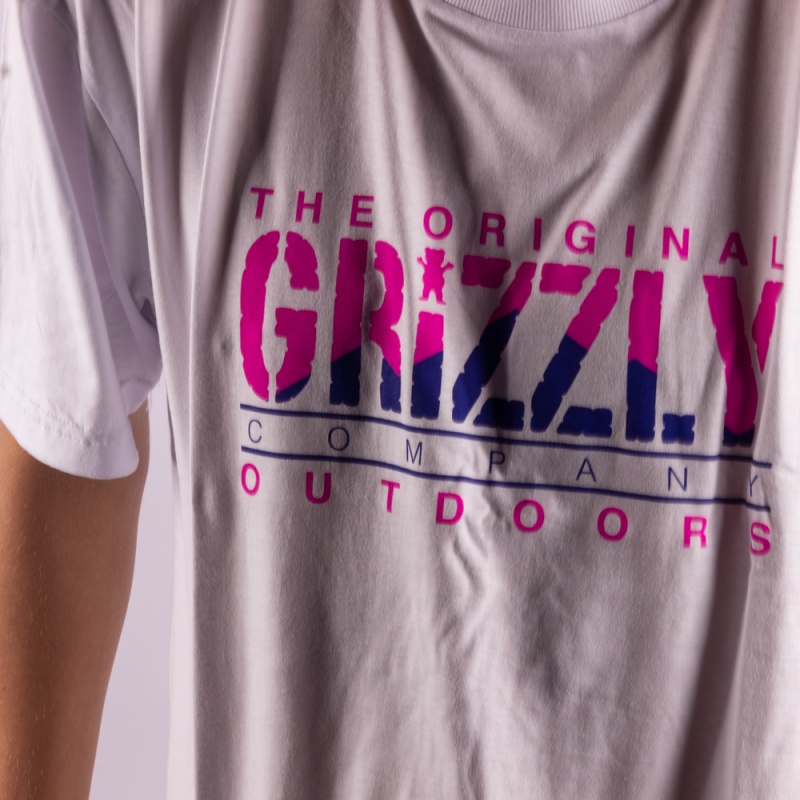 Camiseta Grizzly Rocky Mountain High Branco