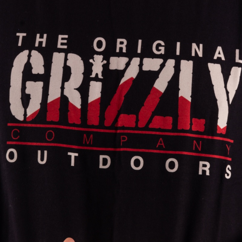Camiseta Grizzly Rocky Mountain High Preto