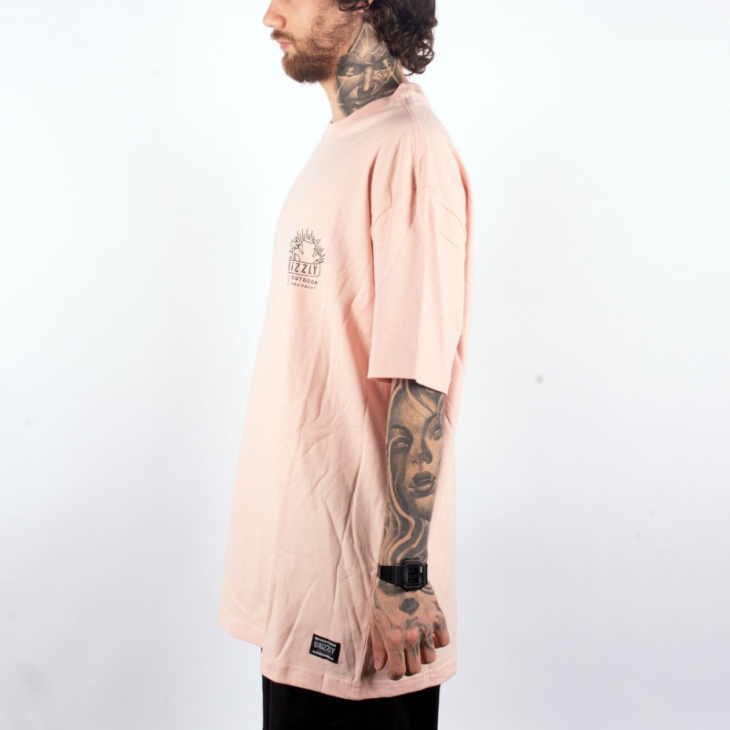 Camiseta Grizzly Shorebreak Rosa