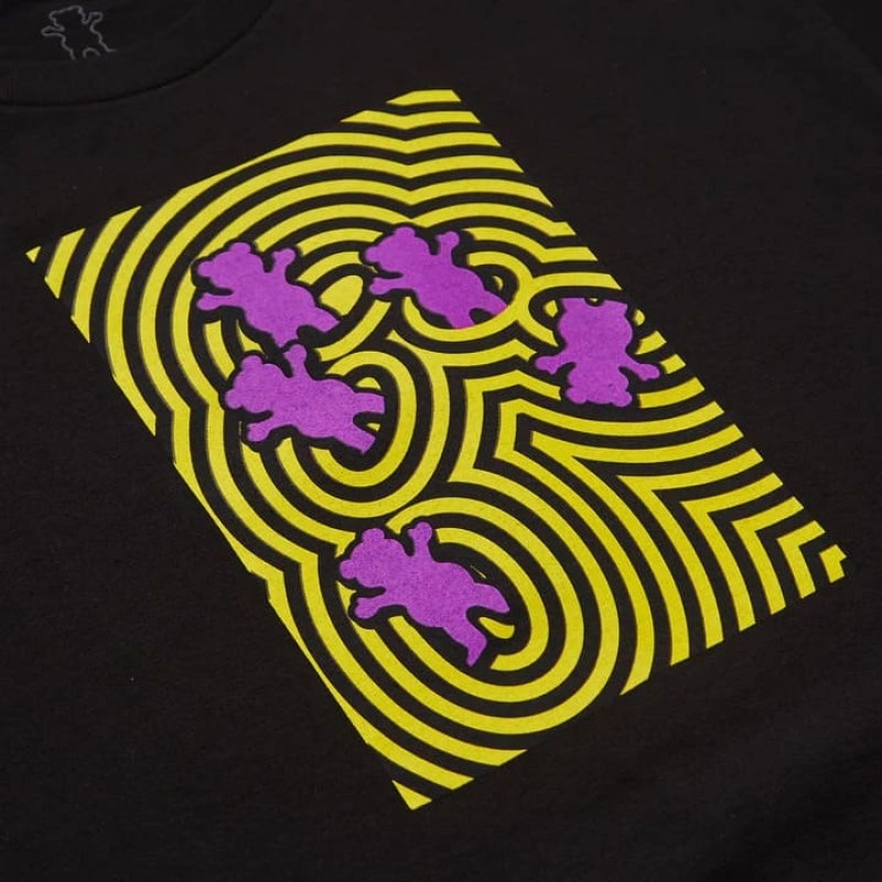 Camiseta Grizzly Vortex Preto