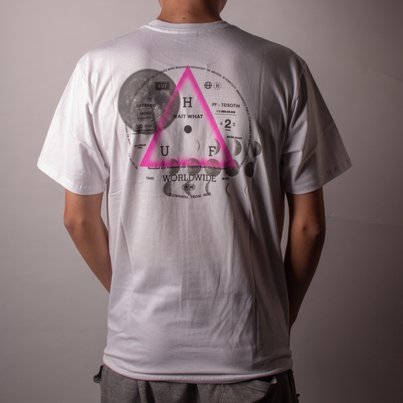 Camiseta HUF Moons Branco