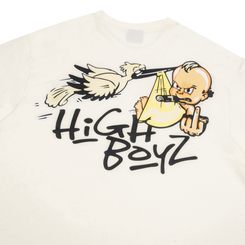 Camiseta High Baby Branco