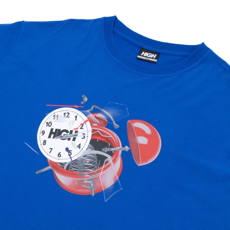 Camiseta High Clock Azul Claro