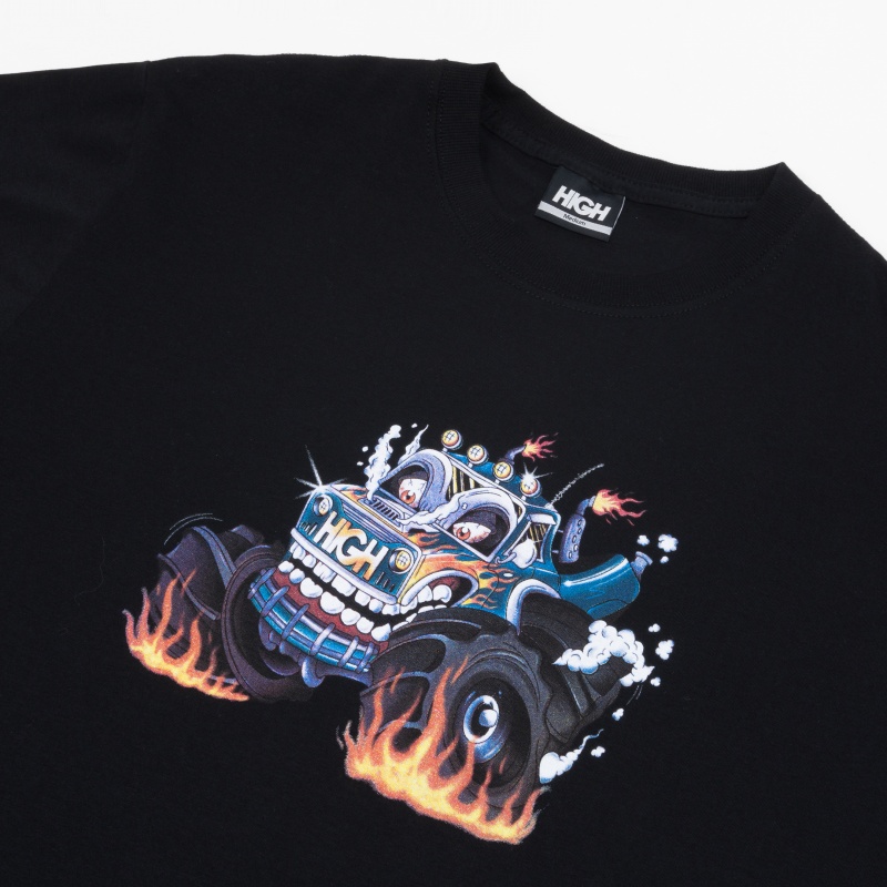 Camiseta High Monster Truck Preto