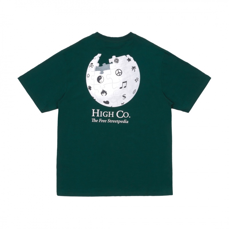 Camiseta High Wiki Night Verde