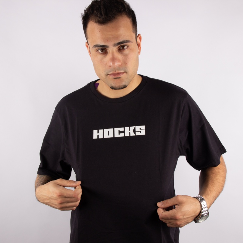 Camiseta Hocks Logo Preto