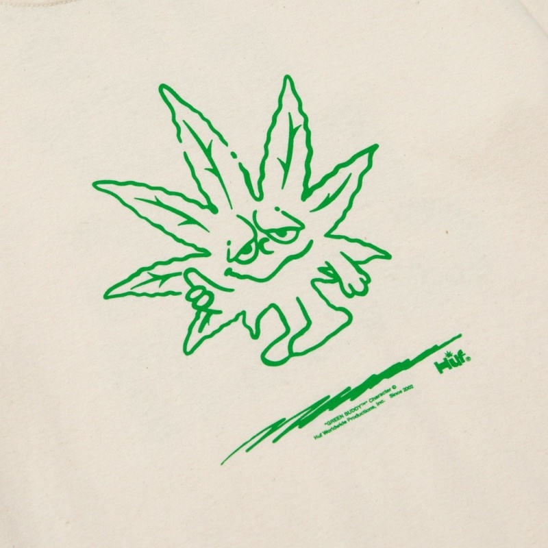 Camiseta Huf Easy Green Branco