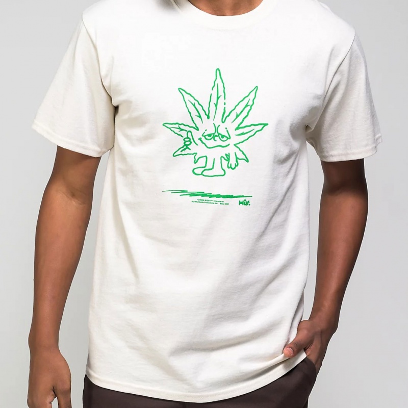 Camiseta Huf Easy Green Branco