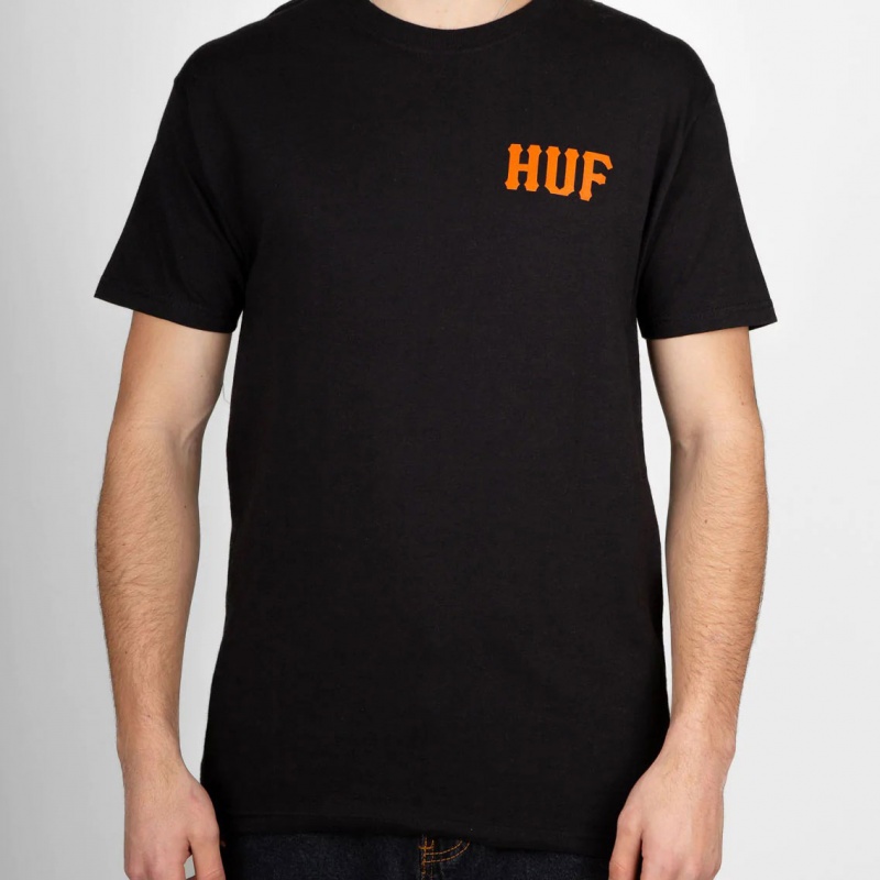 Camiseta Huf Golden Gate Classic Preto