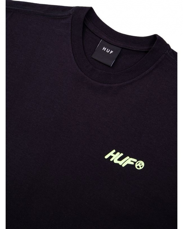 Camiseta Huf I Feels Good Preto