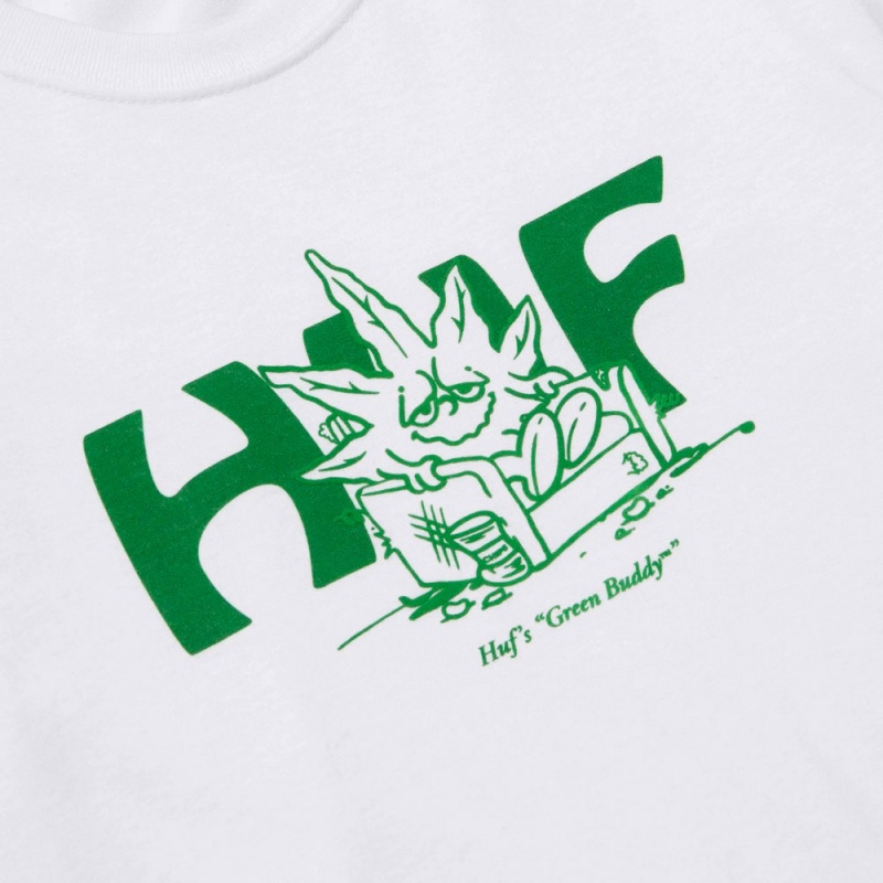 Camiseta Huf In Da Couch Branco