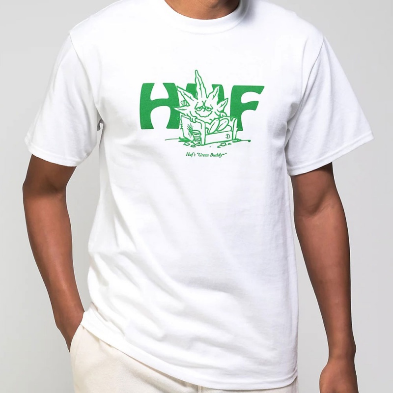 Camiseta Huf In Da Couch Branco