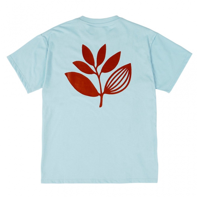 Camiseta Magenta Classic Plant Azul Claro
