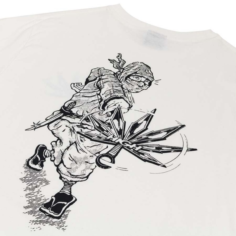 Camiseta Manga Longa High Ninja Branco