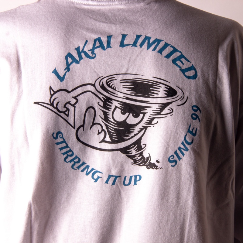 Camiseta Manga Longa Lakai Tornado Branco