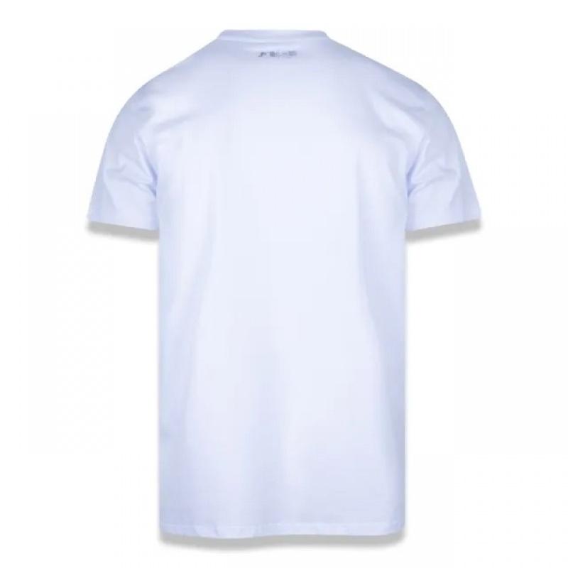 Camiseta New Era Essentials Dogers Branco