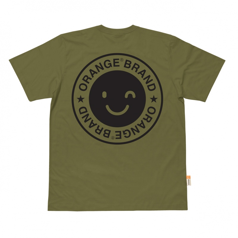 Camiseta Orange Basic Verde