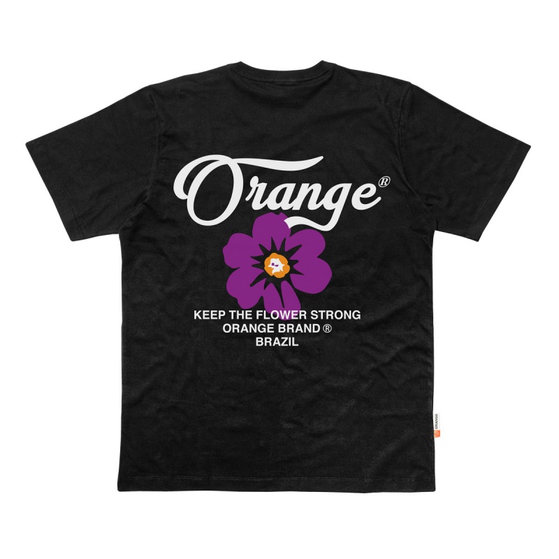 Camiseta Orange Especial Preto