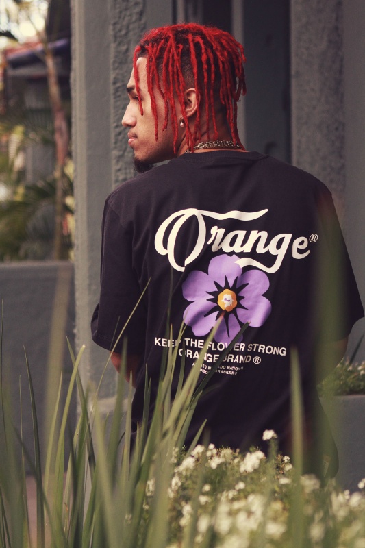 Camiseta Orange Especial Preto