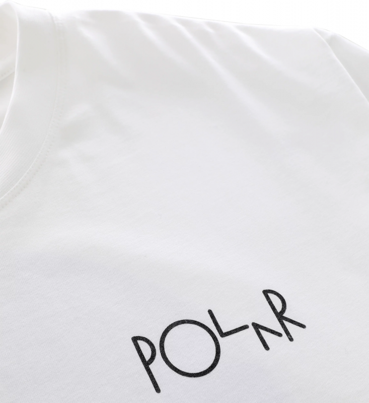 Camiseta Polar Fill Logo Branco