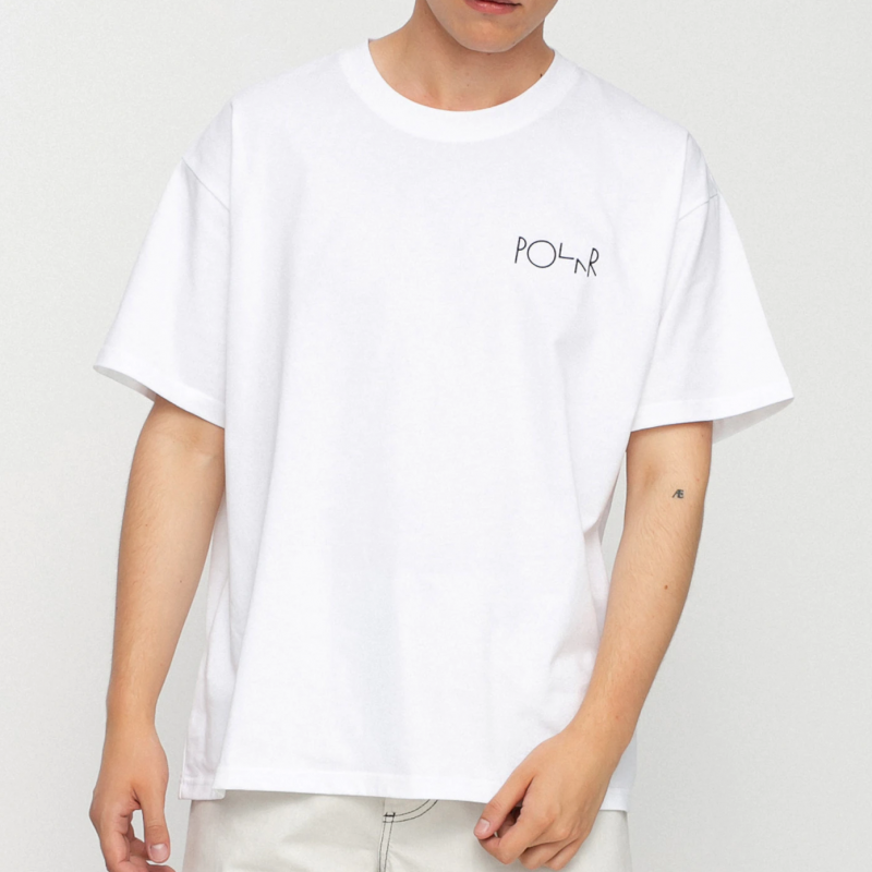 Camiseta Polar Moving Sheep Fill Logo Branco