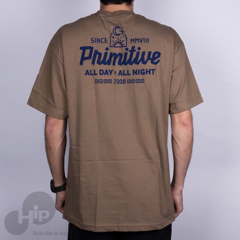 Camiseta Primitive Mission Marrom