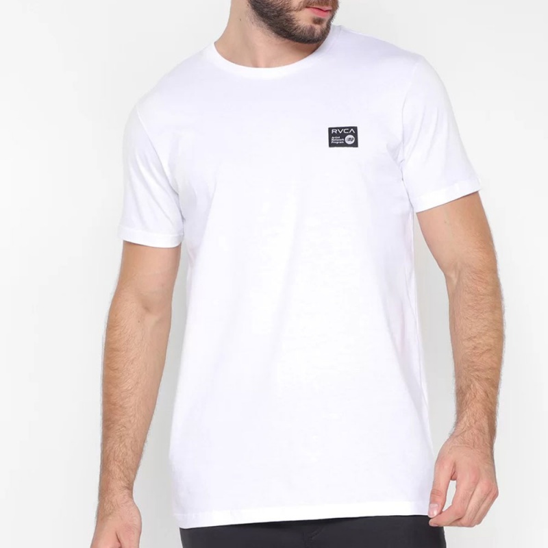 Camiseta RVCA Anp Label Branco