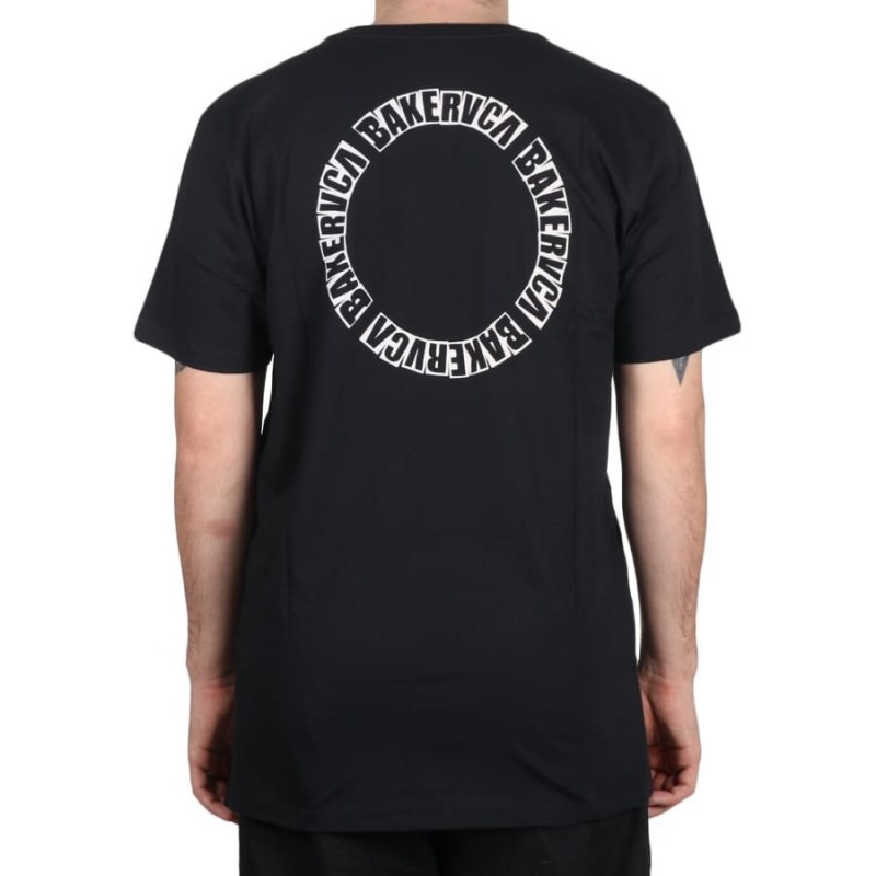 Camiseta RVCA Baker Preto