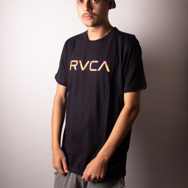 Camiseta RVCA Big Wonder Preto