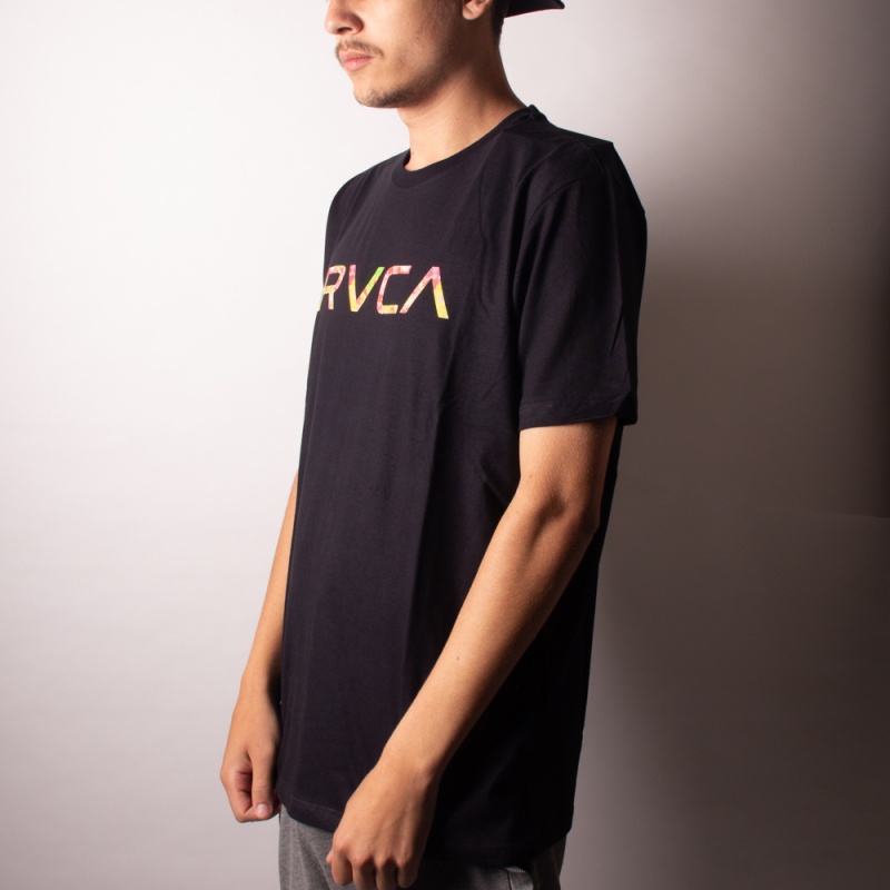 Camiseta RVCA Big Wonder Preto