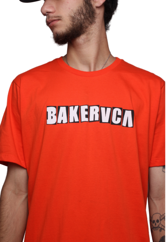 Camiseta RVCA Ransom Laranja